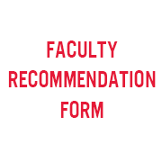 Recommendation Form - text