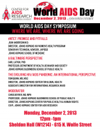 World AIDS Day Symposium: Where we are, where we are going - Image